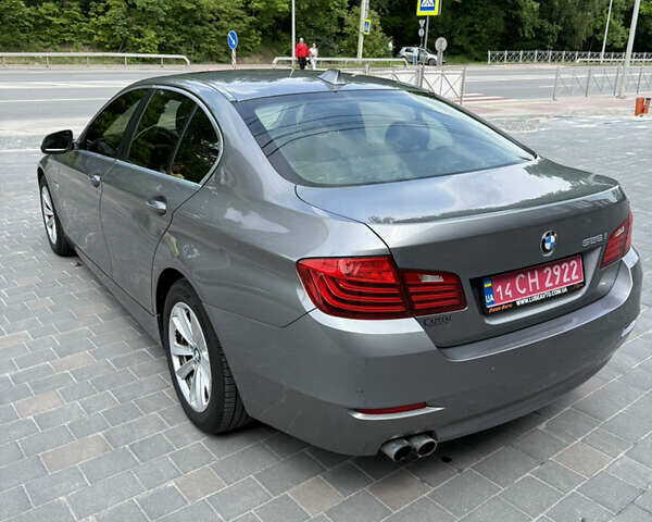 Серый БМВ 5 Серия, объемом двигателя 2 л и пробегом 287 тыс. км за 13300 $, фото 4 на Automoto.ua