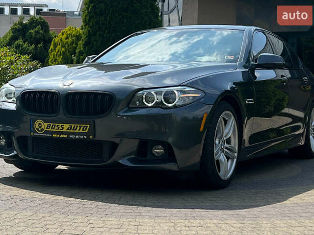 Сірий БМВ 5 Серія, об'ємом двигуна 3 л та пробігом 90 тис. км за 26999 $, фото 2 на Automoto.ua