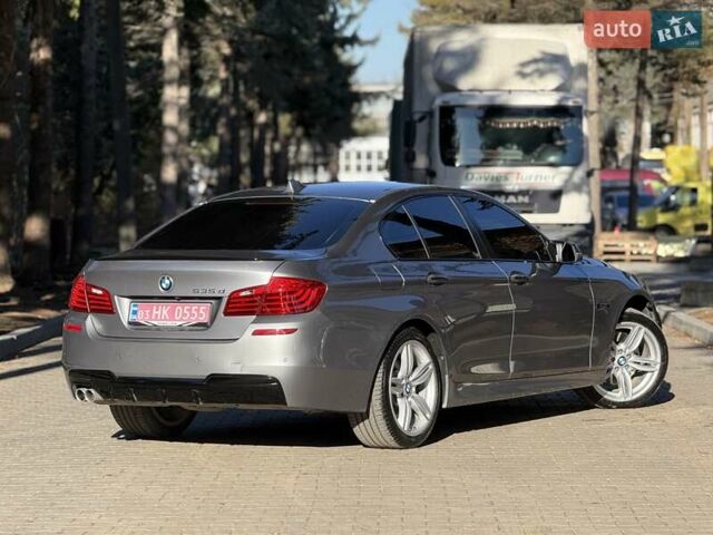 Серый БМВ 5 Серия, объемом двигателя 3 л и пробегом 183 тыс. км за 23550 $, фото 5 на Automoto.ua