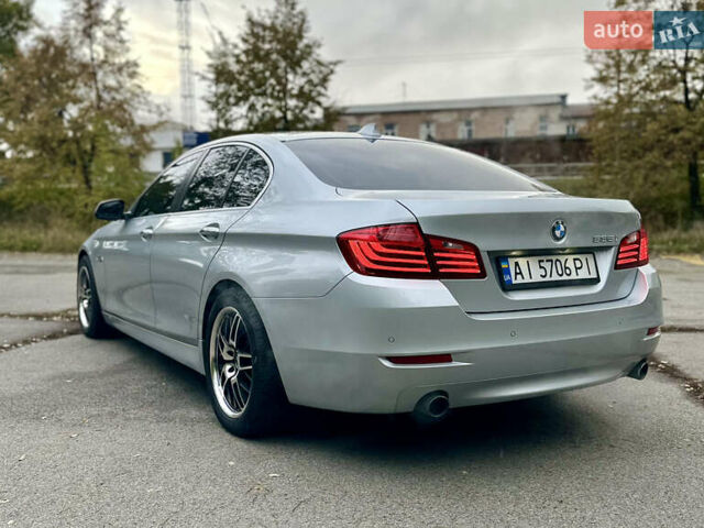 Серый БМВ 5 Серия, объемом двигателя 3 л и пробегом 185 тыс. км за 15000 $, фото 6 на Automoto.ua