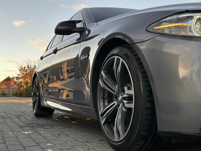 Серый БМВ 5 Серия, объемом двигателя 2 л и пробегом 220 тыс. км за 13300 $, фото 4 на Automoto.ua