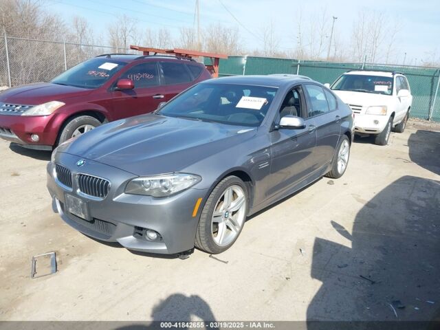 Серый БМВ 5 Серия, объемом двигателя 3 л и пробегом 350 тыс. км за 11500 $, фото 2 на Automoto.ua