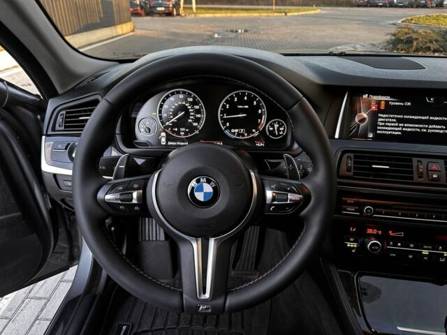 Серый БМВ 5 Серия, объемом двигателя 2 л и пробегом 220 тыс. км за 13300 $, фото 12 на Automoto.ua