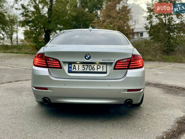 Серый БМВ 5 Серия, объемом двигателя 3 л и пробегом 185 тыс. км за 15000 $, фото 5 на Automoto.ua