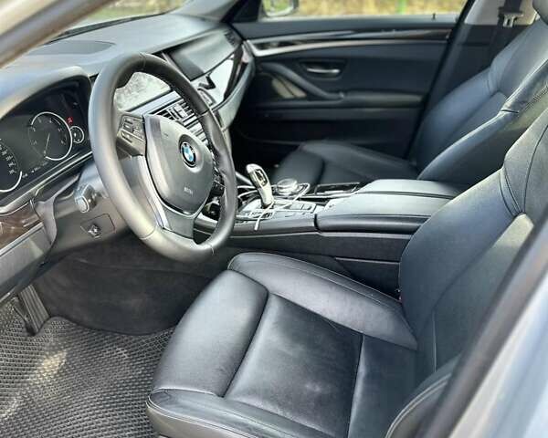 Серый БМВ 5 Серия, объемом двигателя 2 л и пробегом 182 тыс. км за 19999 $, фото 13 на Automoto.ua