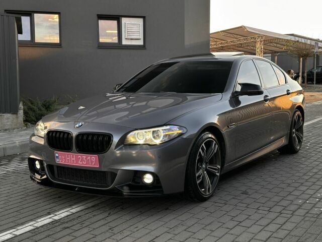 Серый БМВ 5 Серия, объемом двигателя 2 л и пробегом 220 тыс. км за 13300 $, фото 1 на Automoto.ua