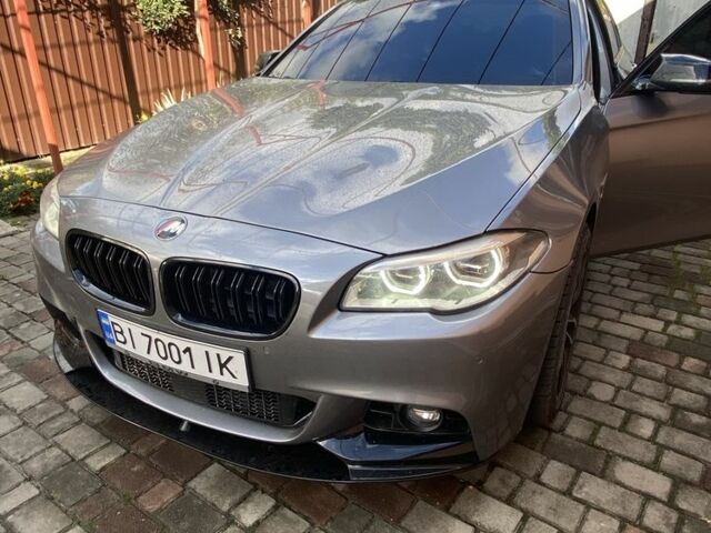 Серый БМВ 5 Серия, объемом двигателя 2 л и пробегом 180 тыс. км за 24000 $, фото 1 на Automoto.ua