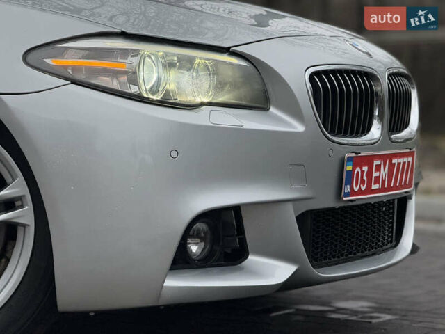 Серый БМВ 5 Серия, объемом двигателя 2 л и пробегом 150 тыс. км за 15350 $, фото 4 на Automoto.ua