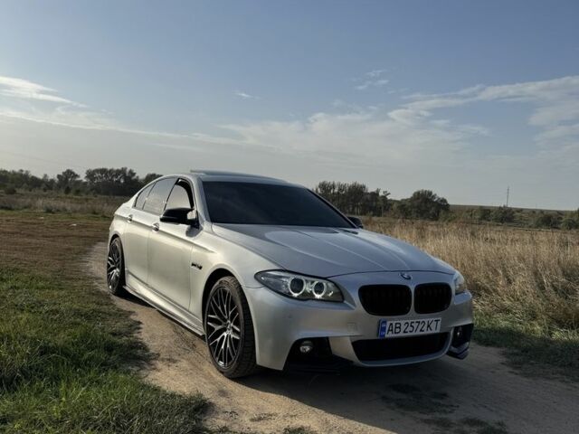 Серый БМВ 5 Серия, объемом двигателя 3 л и пробегом 129 тыс. км за 20500 $, фото 6 на Automoto.ua
