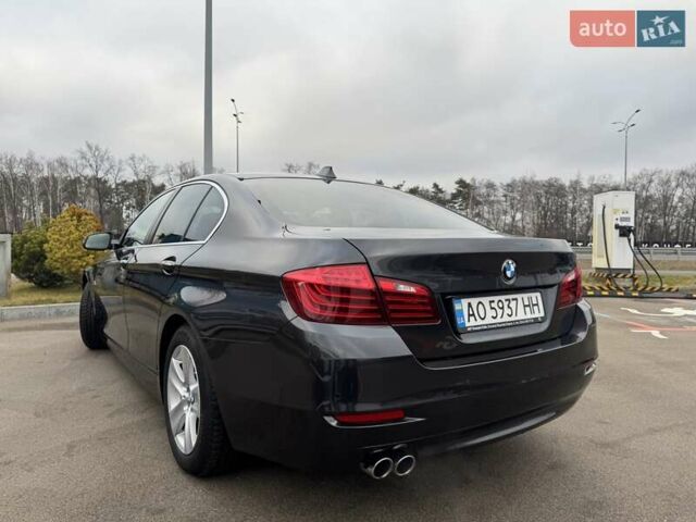 Серый БМВ 5 Серия, объемом двигателя 2 л и пробегом 192 тыс. км за 24500 $, фото 9 на Automoto.ua