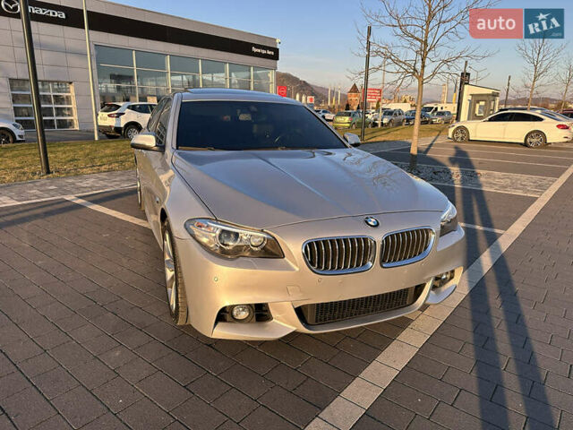 Сірий БМВ 5 Серія, об'ємом двигуна 2 л та пробігом 190 тис. км за 15799 $, фото 1 на Automoto.ua