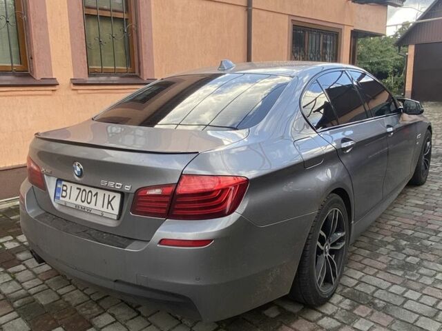 Серый БМВ 5 Серия, объемом двигателя 2 л и пробегом 180 тыс. км за 24000 $, фото 5 на Automoto.ua