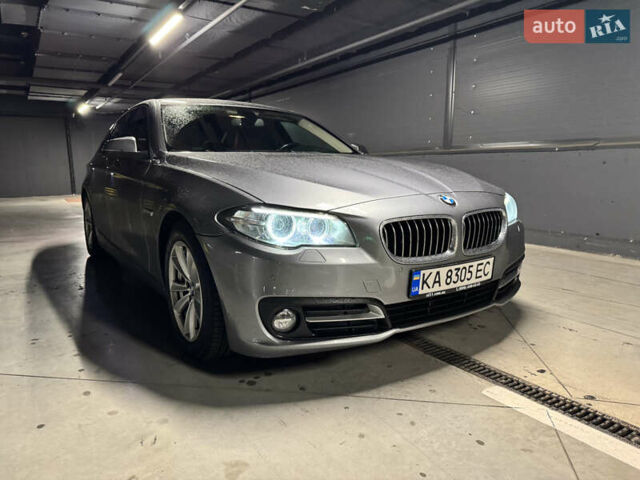 БМВ 5 Серия 2016 в Киеве на Automoto.ua Серый БМВ 5 Серия, объемом двигателя 2 л и пробегом 209 тыс. км за 16500 $, фото 2 на Automoto.ua