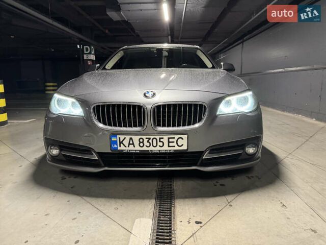 БМВ 5 Серия 2016 в Киеве на Automoto.ua Серый БМВ 5 Серия, объемом двигателя 2 л и пробегом 209 тыс. км за 16500 $, фото 1 на Automoto.ua