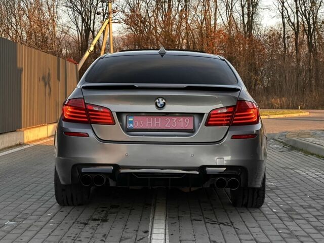 Серый БМВ 5 Серия, объемом двигателя 2 л и пробегом 220 тыс. км за 13300 $, фото 9 на Automoto.ua