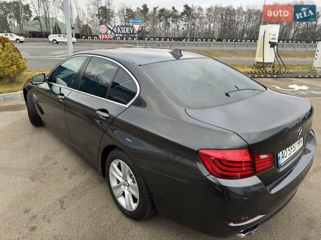 Серый БМВ 5 Серия, объемом двигателя 2 л и пробегом 192 тыс. км за 24500 $, фото 13 на Automoto.ua