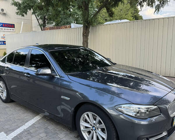 Серый БМВ 5 Серия, объемом двигателя 2 л и пробегом 150 тыс. км за 20000 $, фото 11 на Automoto.ua