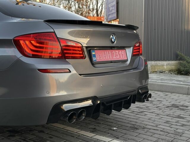 Серый БМВ 5 Серия, объемом двигателя 2 л и пробегом 220 тыс. км за 13300 $, фото 8 на Automoto.ua