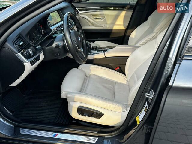 Серый БМВ 5 Серия, объемом двигателя 3 л и пробегом 65 тыс. км за 25500 $, фото 78 на Automoto.ua