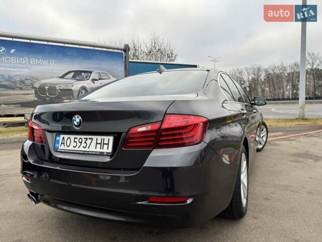 Серый БМВ 5 Серия, объемом двигателя 2 л и пробегом 192 тыс. км за 24500 $, фото 6 на Automoto.ua