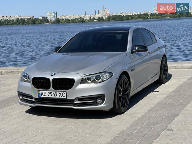 Серый БМВ 5 Серия, объемом двигателя 2 л и пробегом 126 тыс. км за 17777 $, фото 2 на Automoto.ua