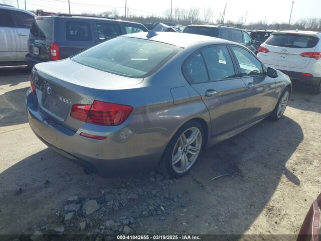 Серый БМВ 5 Серия, объемом двигателя 3 л и пробегом 350 тыс. км за 11500 $, фото 5 на Automoto.ua