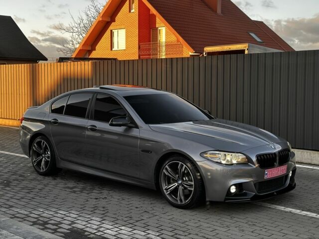 Серый БМВ 5 Серия, объемом двигателя 2 л и пробегом 220 тыс. км за 13300 $, фото 2 на Automoto.ua