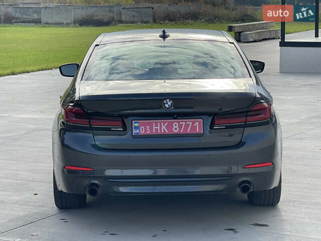 Серый БМВ 5 Серия, объемом двигателя 2 л и пробегом 196 тыс. км за 21999 $, фото 15 на Automoto.ua
