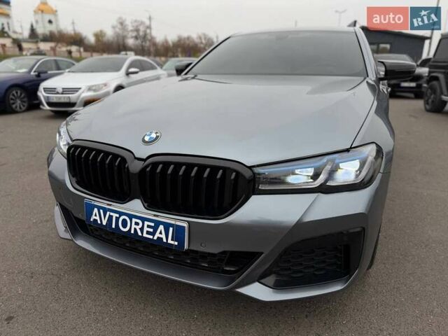 Серый БМВ 5 Серия, объемом двигателя 2 л и пробегом 127 тыс. км за 27000 $, фото 15 на Automoto.ua