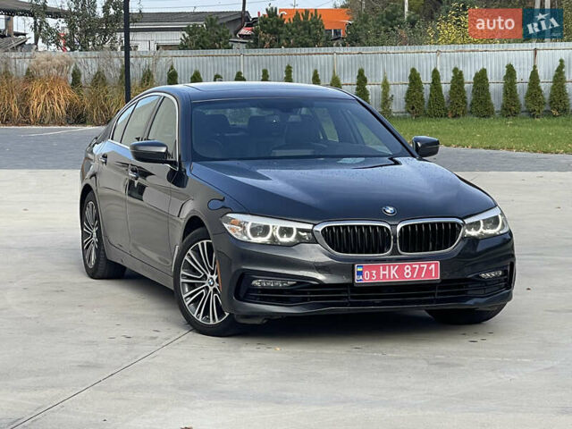 Серый БМВ 5 Серия, объемом двигателя 2 л и пробегом 196 тыс. км за 21999 $, фото 1 на Automoto.ua