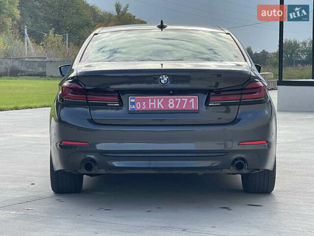 Серый БМВ 5 Серия, объемом двигателя 2 л и пробегом 196 тыс. км за 21999 $, фото 14 на Automoto.ua