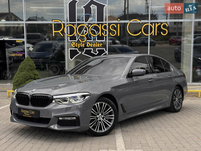 Серый БМВ 5 Серия, объемом двигателя 2 л и пробегом 135 тыс. км за 27500 $, фото 1 на Automoto.ua