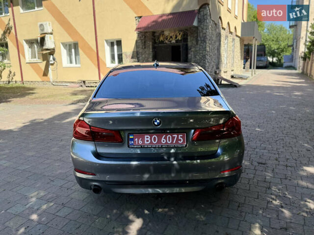 Серый БМВ 5 Серия, объемом двигателя 2 л и пробегом 194 тыс. км за 24900 $, фото 8 на Automoto.ua