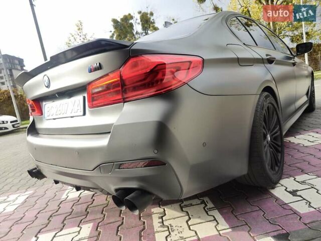 Серый БМВ 5 Серия, объемом двигателя 2 л и пробегом 166 тыс. км за 26500 $, фото 9 на Automoto.ua