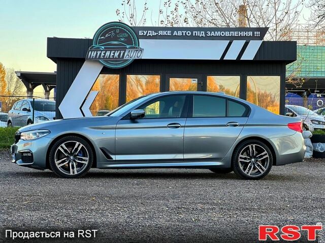 Серый БМВ 5 Серия, объемом двигателя 3 л и пробегом 195 тыс. км за 34700 $, фото 1 на Automoto.ua