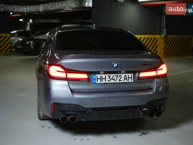 Серый БМВ 5 Серия, объемом двигателя 3 л и пробегом 150 тыс. км за 37500 $, фото 6 на Automoto.ua