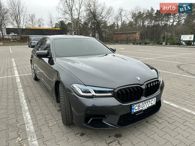 Серый БМВ 5 Серия, объемом двигателя 2 л и пробегом 94 тыс. км за 28800 $, фото 1 на Automoto.ua