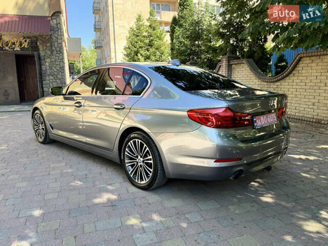 Серый БМВ 5 Серия, объемом двигателя 2 л и пробегом 194 тыс. км за 24900 $, фото 6 на Automoto.ua