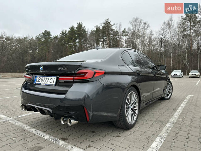 Серый БМВ 5 Серия, объемом двигателя 2 л и пробегом 94 тыс. км за 28800 $, фото 3 на Automoto.ua