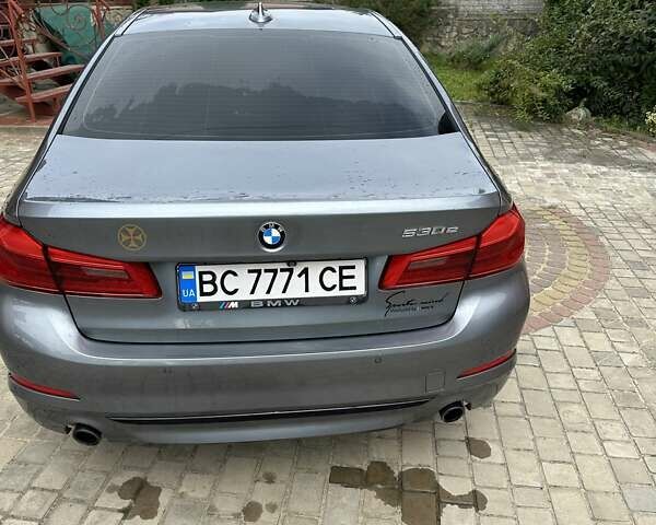 Сірий БМВ 5 Серія, об'ємом двигуна 2 л та пробігом 188 тис. км за 21300 $, фото 1 на Automoto.ua