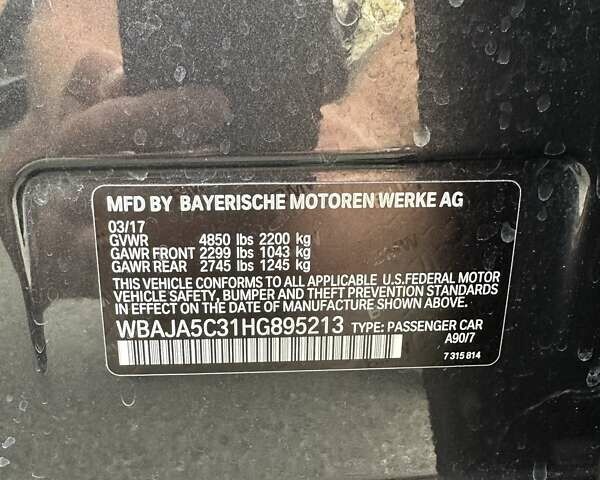 Сірий БМВ 5 Серія, об'ємом двигуна 2 л та пробігом 94 тис. км за 28999 $, фото 40 на Automoto.ua