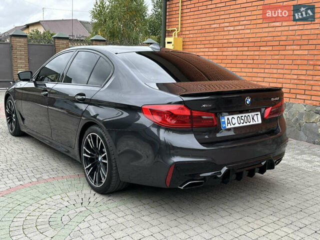 Сірий БМВ 5 Серія, об'ємом двигуна 3 л та пробігом 165 тис. км за 33000 $, фото 12 на Automoto.ua