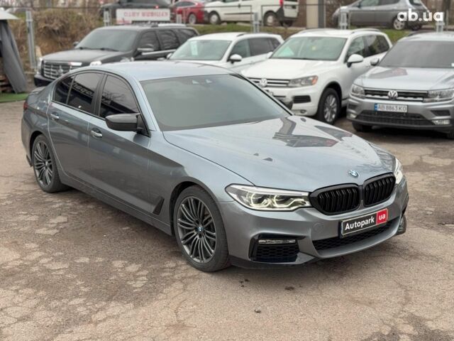 Серый БМВ 5 Серия, объемом двигателя 2 л и пробегом 241 тыс. км за 27990 $, фото 5 на Automoto.ua