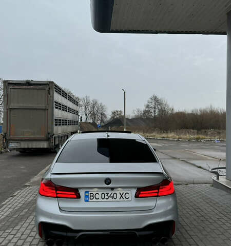 Серый БМВ 5 Серия, объемом двигателя 2 л и пробегом 141 тыс. км за 26500 $, фото 5 на Automoto.ua