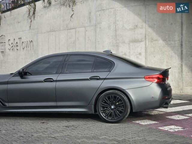 Серый БМВ 5 Серия, объемом двигателя 2 л и пробегом 166 тыс. км за 26500 $, фото 7 на Automoto.ua
