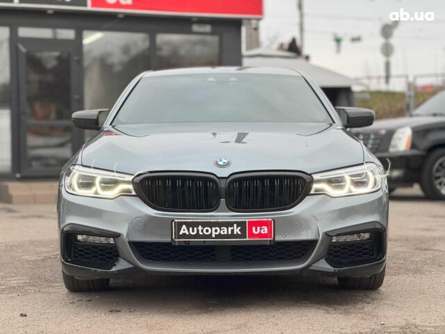Серый БМВ 5 Серия, объемом двигателя 2 л и пробегом 241 тыс. км за 27990 $, фото 3 на Automoto.ua
