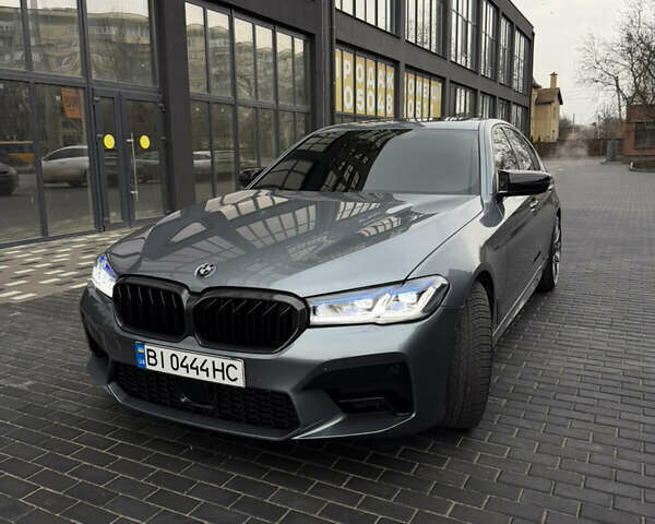 Сірий БМВ 5 Серія, об'ємом двигуна 3 л та пробігом 95 тис. км за 36999 $, фото 1 на Automoto.ua