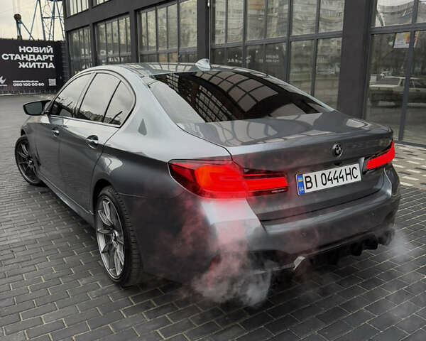 Сірий БМВ 5 Серія, об'ємом двигуна 3 л та пробігом 95 тис. км за 36999 $, фото 2 на Automoto.ua