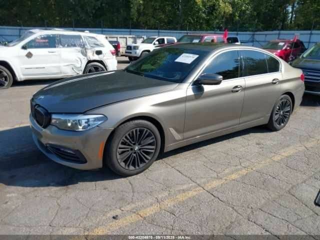 Серый БМВ 5 Серия, объемом двигателя 2 л и пробегом 74 тыс. км за 7000 $, фото 1 на Automoto.ua