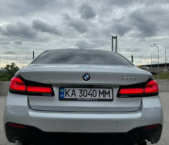 Серый БМВ 5 Серия, объемом двигателя 2 л и пробегом 112 тыс. км за 27500 $, фото 4 на Automoto.ua